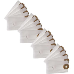 Vhbw - 20x Sacs compatible avec Sprintus T11, T11 evo aspirateur - microfibres non tissées, 40,8cm x 22,8cm, blanc