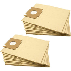 vhbw 20x Sacs compatible avec Rowenta RO 320 Artec, RO 320 Artec 1 aspirateur - papier, 23cm x 18cm, couleur sable