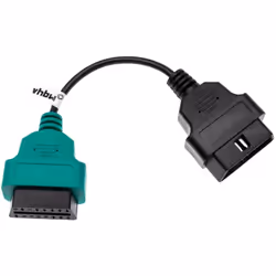 vhbw - the clever way Câble adaptateur OBD sur mesure pour votre système de diagnostic de véhicules Avec ce câble OBD de gran ...