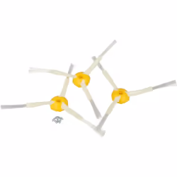 vhbw - the clever way Brosses latérales compatibles pour votre aspirateur - Pièces de rechange idéales pour remplacer les bro ...