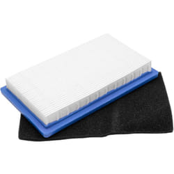 Lot de filtres remplacement pour Husqvarna 531308157, 535414555 pour moteur de tondeuse à gazon - 2x filtres (1x filtre à air, 1x préfiltre) - Vhbw