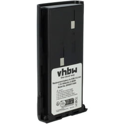 Vhbw - Batterie compatible avec Kenwood TK278G, TK3100, TK3101, TK3102, TK360, TK360G, TK370 radio talkie-walkie (1800mAh, 7,4V, Li-ion)