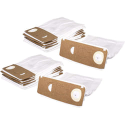 Vhbw - 20x Sacs remplacement pour Swirl V64 pour aspirateur - microfibres non tissées, 31cm x 22cm, blanc