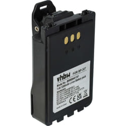 Vhbw - Batterie remplacement pour Icom BP-307 pour radio talkie-walkie (3300mAh, 7,4V, Li-ion) - avec clip de ceinture
