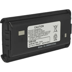 Batterie remplacement pour Kenwood KSC-35S, KSC-35SK, KVC-19, KVC-22W, OSKNB29XT, OSKNB30, OSKNB30XT pour radio talkie-walkie (1600mAh, 7,2V, Ni