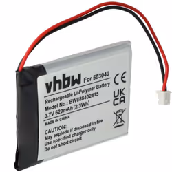 vhbw - the clever way - Batterie de rechange de haute qualité avec une grande autonomie pour différents appareils ayant les m ...
