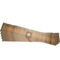 Vhbw - 5x Sacs compatible avec Electrolux dp 9000, gd 930, gd 936, gd 940, gd 950, gm 872 aspirateur - papier, 96cm x 16cm marron
