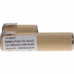 vhbw - the clever way - Batterie de rechange de haute qualité avec une grande autonomie et compatible avec votre outil de jar ...