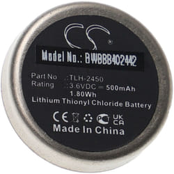 Vhbw - Batterie compatible avec Testo 184-T4 outil de mesure (500mAh, 3,6V, Li-SOCl2)