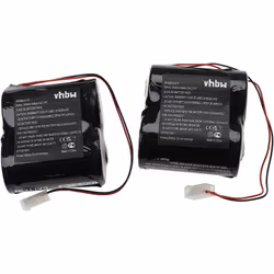 vhbw - the clever way - Pile de rechange de haute qualité avec une grande autonomie et compatible avec votre système d'alarme ...