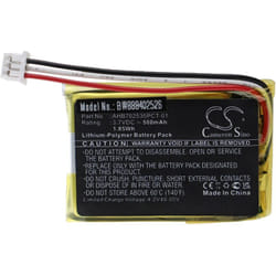 vhbw Batterie compatible avec Sennheiser Momentum 3 Wireless M3AEBT casque audio, écouteurs sans fil (500mAh, 3,7V, Li-polymère)