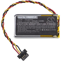 Vhbw - Batterie compatible avec Mio MiVue 508, 518, 528, 538, 568, 588, 608, 618, 658, 688, 698 caméra embarquée de voiture (230mAh, 3,7V,