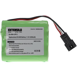 Batterie compatible avec Teac R-5, MP3, MP4, R-1, R-2, R5, DAB-Radio, R1, R2 radio (2200mAh, 7,2V, NiMH) - Extensilo