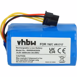vhbw - the clever way - Batterie de rechange de haute qualité et compatible avec une grande autonomie et compatible avec votr ...
