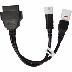 vhbw - the clever way Câble adaptateur OBD sur mesure pour votre système de diagnostic de véhicules Avec ce câble OBD de gran ...