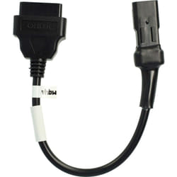 Vhbw - Adaptateur 4 Pin vers OBD2 16Pin compatible avec Ducati Hypermotard 821, 939, 939 sp Motos - 20 cm