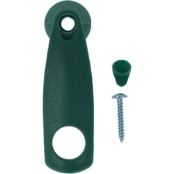 Vhbw - Support de câble compatible avec Vorwerk Kobold vk 130, vk 131 Aspirateur - fixation du câble avec une vis et sa protection, vert foncé