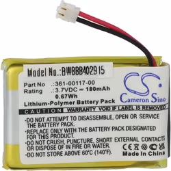 vhbw - the clever way - Batterie de rechange de haute qualité et compatible avec une grande autonomie et compatible avec votr ...