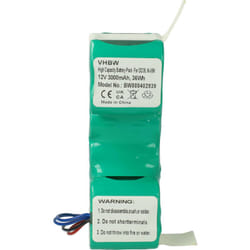 Vhbw - Batterie remplacement pour iRobot 4720110, Combo pour robot électroménager (3000mAh, 12V, NiMH)