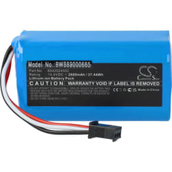 Vhbw - 1x Batterie compatible avec Deik MT820 robot électroménager (2600mAh, 14,4V, Li-ion)