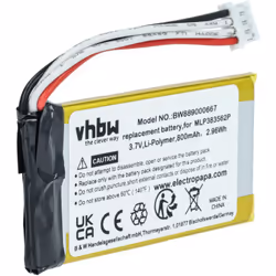 vhbw - the clever way - Batterie de rechange de haute qualité avec une grande autonomie et compatible avec vos hauts-parleurs ...