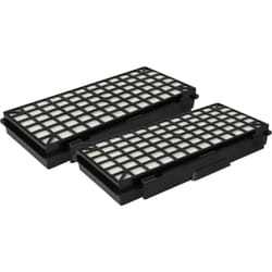 Vhbw - 2x filtre compatible avec Bosch bsgl 52200/01, bsgl 52130/01, BSGL5, bsgl 52130/02 aspirateur - filtre hepa noir / blanc