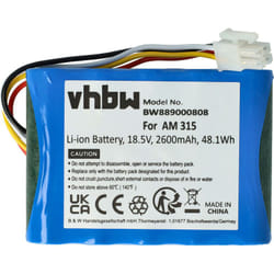 Vhbw - Batterie compatible avec Husqvarna Automower 315 (2016), 310 (2017), 315 (2015), 310 (2016), 310 (2015) tondeuse (2600mAh, 18,5V, Li-ion)