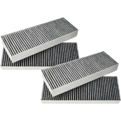 Vhbw - 4x Filtres à charbon actif compatible avec Bora séries bhu, bfiu series, séries biu hotte aspirante - 34 x 12,2 x 4,25 cm