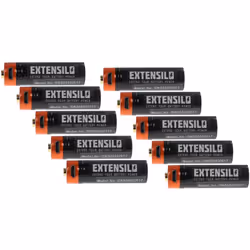 Batteries AA mignon (AA) avec prise USB Piles rechargeables AA mignon (AA) longue durée pour remplacement de piles par exempl ...