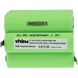 Vhbw - Batterie compatible avec Velux volet roulant de fenêtre et stores, fenêtres solaires d'autres fabriquants (2300mAh, 10,8V, NiMH)