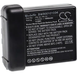 Vhbw - Batterie compatible avec Kenwood TH-22E, TH-208, TH-22AT, TH-308, TH-42AT, TH-44AT, TH22AT radio talkie-walkie (1000mAh, 6V, NiMH)