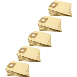 50x Sacs compatible avec Rowenta ro 2000 - 4075, ro 201 Spongo aspirateur - papier, 23cm x 18cm, couleur sable - Vhbw