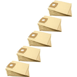 50x Sacs compatible avec Rowenta ro 340 Artec 1, ro 343 Artec 1 aspirateur - papier, 23cm x 18cm, couleur sable - Vhbw