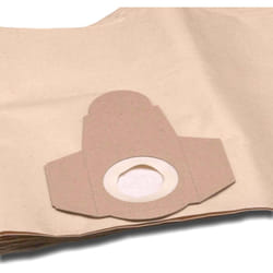Vhbw - 10x Sacs compatible avec Einhell hps 1300, Duo 1250, mx-vc 1215S, hps 1300/1 aspirateur - papier, 47,5cm x 30cm marron