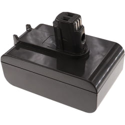 EXTENSILO Batterie compatible avec Dyson DC45, DC44, DC44 Animal aspirateur - Type A noir (5000mAh, 22,2V, Li-ion)