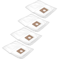 Vhbw - 20x Sacs compatible avec Milwaukee AS500ELCP aspirateur - volume de 25 l 42cm x 26cm blanc