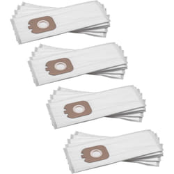 Vhbw - 20x Sacs remplacement pour Rowenta ZR005001 pour aspirateur - microfibres non tissées, 30cm x 13cm, blanc