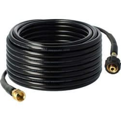 Vhbw - Tuyau de rallonge 30 m compatible avec Kärcher k 4.91 md t 200, k 4.98 md t 300 nettoyeur haute pression avec connexion M22 x 1,5, noir