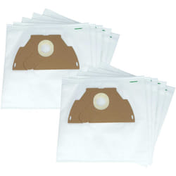 20x Sacs compatible avec Tornado to 1143 / TO1143, to 1144 / TO1144 aspirateur - microfibres non tissées, 28cm x 21,5cm, blanc - Vhbw