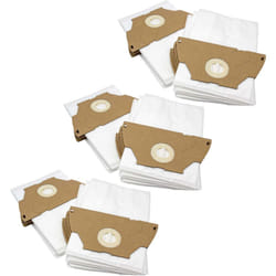 Vhbw - 30x Sacs compatible avec Tornado to 1150 / TO1150, to 1155 / TO1155 aspirateur - microfibres non tissées, 28cm x 21,5cm, blanc