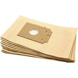 Vhbw - 10x Sacs compatible avec Ufesa at 4203, 4213, 4214, 4215, 4216 aspirateur - papier, 28cm x 17cm, couleur sable
