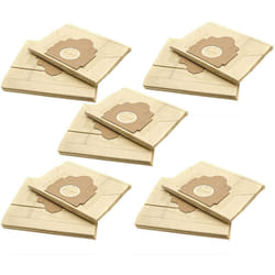 50x Sacs compatible avec Moulinex dj 8... Power Style, dj 9... Power Style aspirateur - 22,5cm x 19cm couleur sable - Vhbw