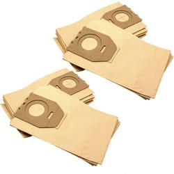 Vhbw - 20x Sacs remplacement pour Wolf 1710 pour aspirateur - papier, 29cm x 17,5cm
