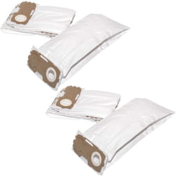 50x Sacs compatible avec Vorwerk Kobold vk 120, vk 121, vk 122, VK121, VK122 aspirateur - microfibres non tissées, 21,5cm x 18cm, blanc - Vhbw