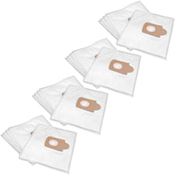 Vhbw - 20x Sacs remplacement pour Swirl R39 pour aspirateur - microfibres non tissées, 31cm x 26cm, blanc