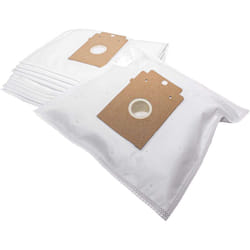 Vhbw - 10x Sacs remplacement pour Bosch BSHG468265, type k pour aspirateur - microfibres non tissées, type k, 28cm x 19cm, blanc