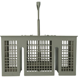 Vhbw - Panier compatible avec Balay 3VB483A05, 3VB485A/05, 3VB485A/10, 3VB613BA/08, 3VB613BA/14 lave-vaisselle - avec poignée, gris