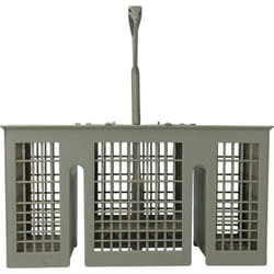 Panier compatible avec Neff S1956W0EU/16, S1956W0EU/18, S4930B0/05, S4930B1/05, S4930B1/07 lave-vaisselle - avec poignée, 6 compartiments - Vhbw