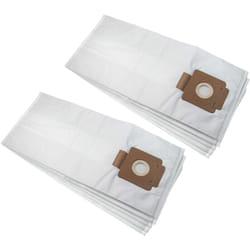 vhbw 10x Sacs compatible avec Kärcher T 15/1 ecoefficiency, T 15/1+ ESB 28, T 15/1 Professional aspirateur - microfibres non tissées