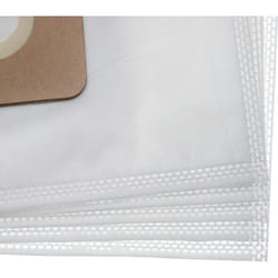 Vhbw - 10x Sacs compatible avec Hoover BV71BV20021, BV71BV30011, BV71BV20011 aspirateur - microfibre non tissée, 23,7cm x 26,8cm blanc